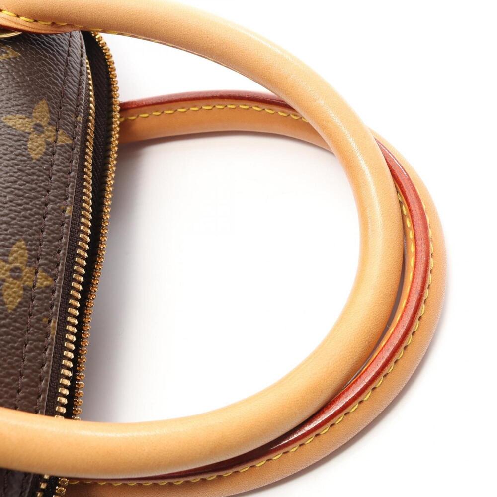 LOUIS VUITTON Brown Monogram Leather Deauville Bag - Picture 9 of 11